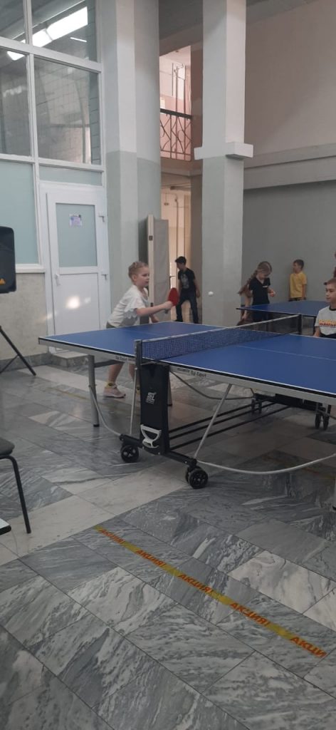 Воспитанница КМЖ "Слава" Злата Куль заняла 1 место в турнире по настольному теннису среди школьников