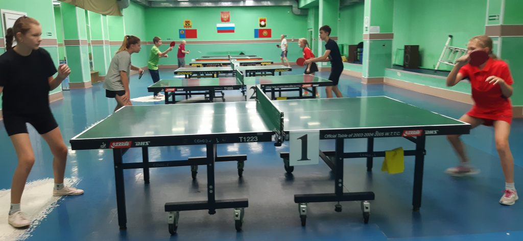 26 сентября 2021 года в клубе по месту жительства "Союз" прошел внутриклубный турнир по настольному теннису  среди детей и подростков 2007 г.р. и моложе