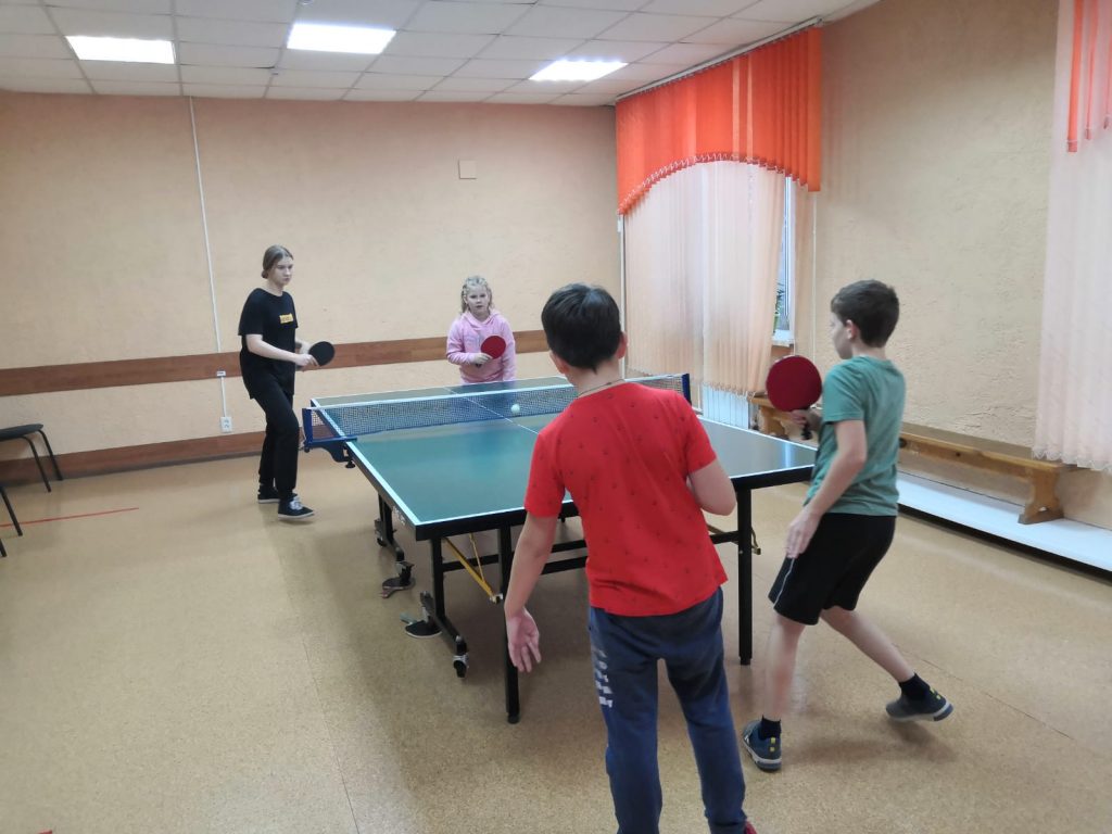 21 октября 2021 года в клубе по месту жительства "Слава" состоялся тренировочный товарищеский турнир по настольному теннису в парах