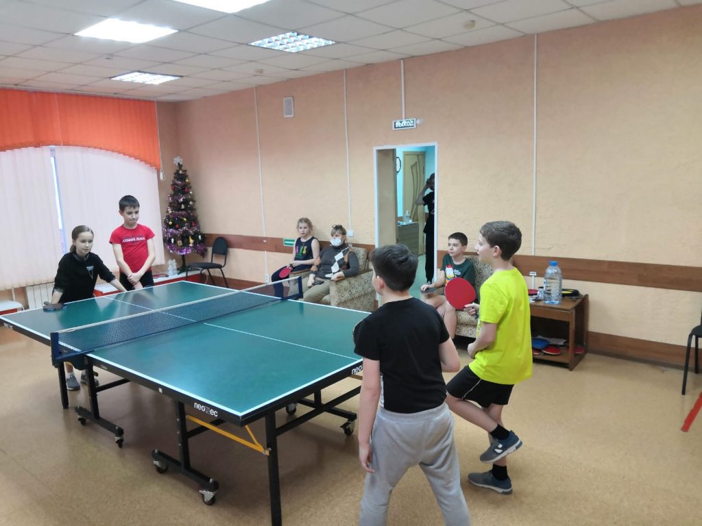 20 января 2022 года в клубе по месту жительства "Слава" прошел внутриклубный турнир по настольному теннису в парном разряде