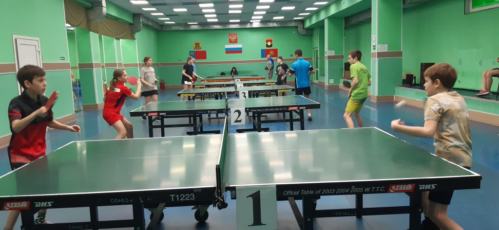 20 марта 2022 года в клубе по месту жительства «Союз» прошел открытый детско-юношеский турнир по настольному теннису
