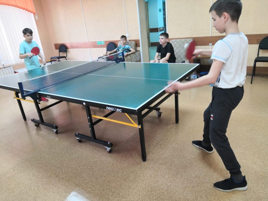 19 мая 2022 года в клубе по месту жительства «Слава» состоялся внутриклубный детский турнир по настольному  теннису среди мальчиков