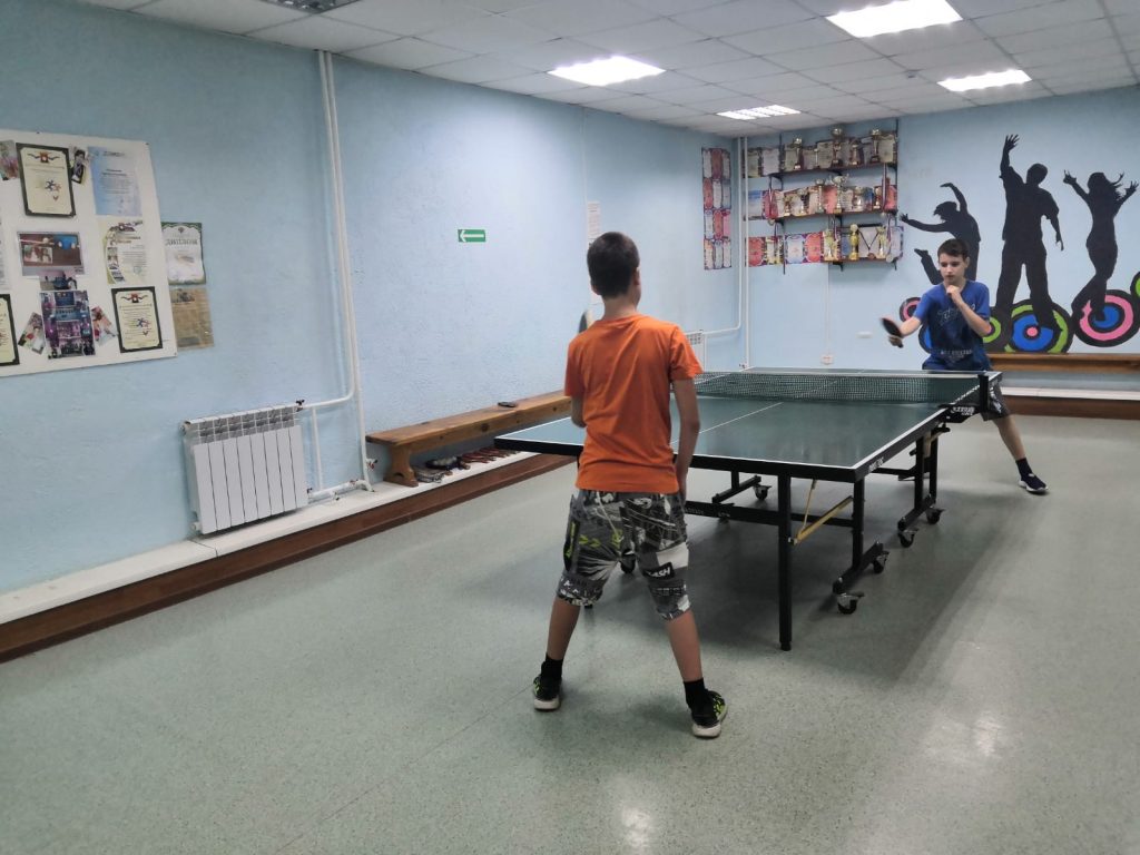 27 июля 2023 года в клубе по месту жительства «Слава» состоялся внутриклубный турнир по настольному теннису