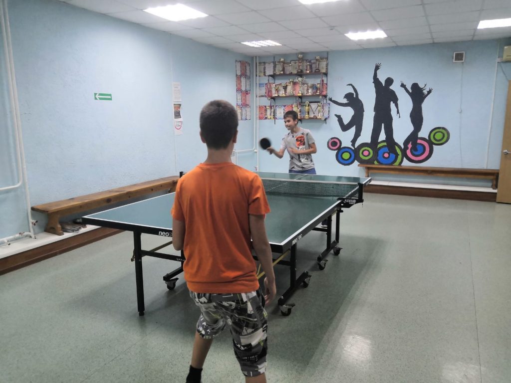 27 июля 2023 года в клубе по месту жительства «Слава» состоялся внутриклубный турнир по настольному теннису