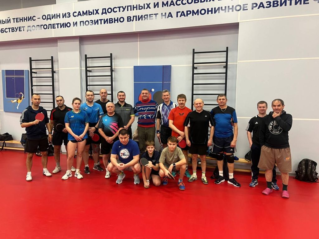 26 января 2025 года в Кузбасс-Арене прошло Лиговое первенство города Кемерово по настольному теннису (1 и 2 лиги).