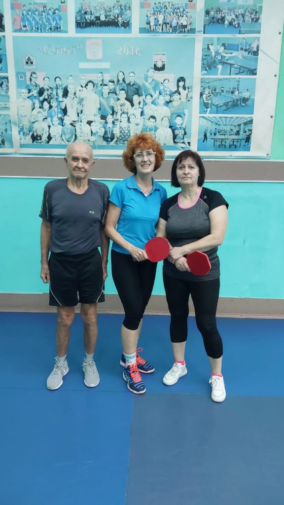 25 апреля 2025 года в клубе по месту жительства «Союз» прошли соревнования по настольному теннису, в которых приняли участие ветераны старше 70 лет и женщины