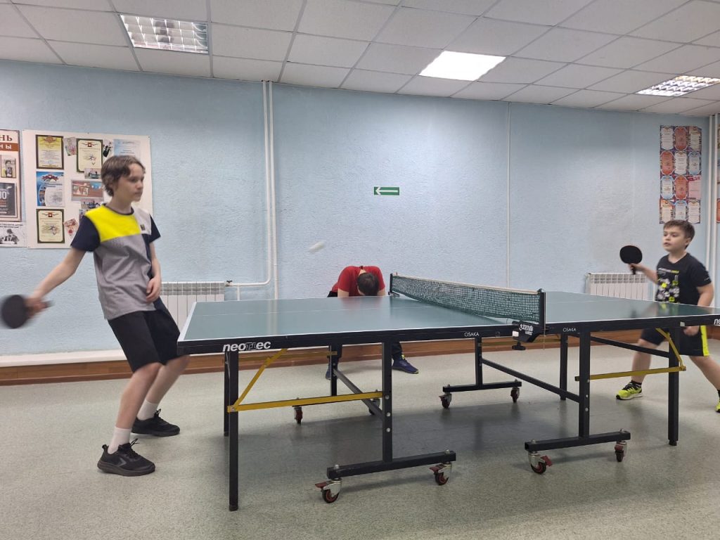 🏓 7 мая 2025 года в клубе по месту жительства «Слава» прошёл внутриклубный турнир по настольному теннису среди детей и подростков, посвящённый Дню Победы в Великой Отечественной войне! 