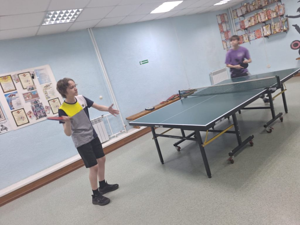 🏓 7 мая 2025 года в клубе по месту жительства «Слава» прошёл внутриклубный турнир по настольному теннису среди детей и подростков, посвящённый Дню Победы в Великой Отечественной войне! 