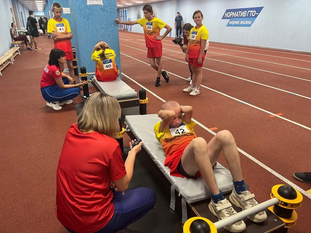Прием нормативов ГТО «Вызов первых». Лето с ГТО