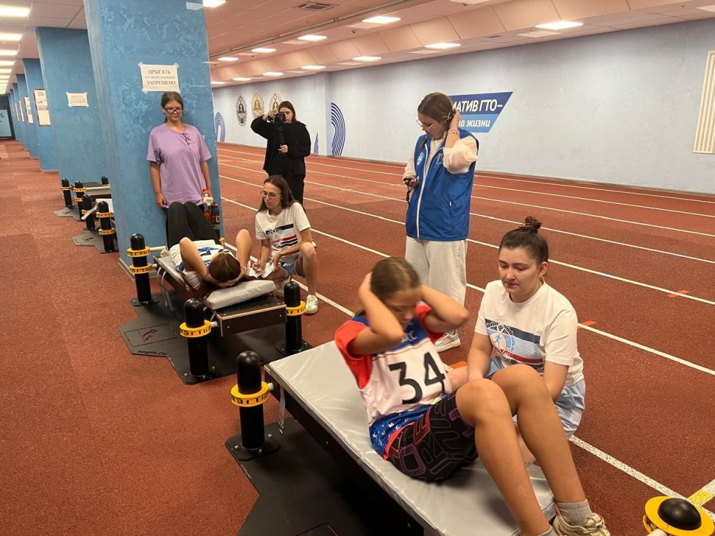 Лето с ГТО. Прием нормативов ГТО