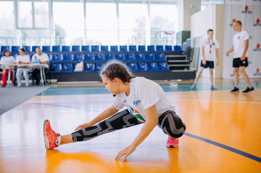 Движение ГТО. Растяжка до и после бега