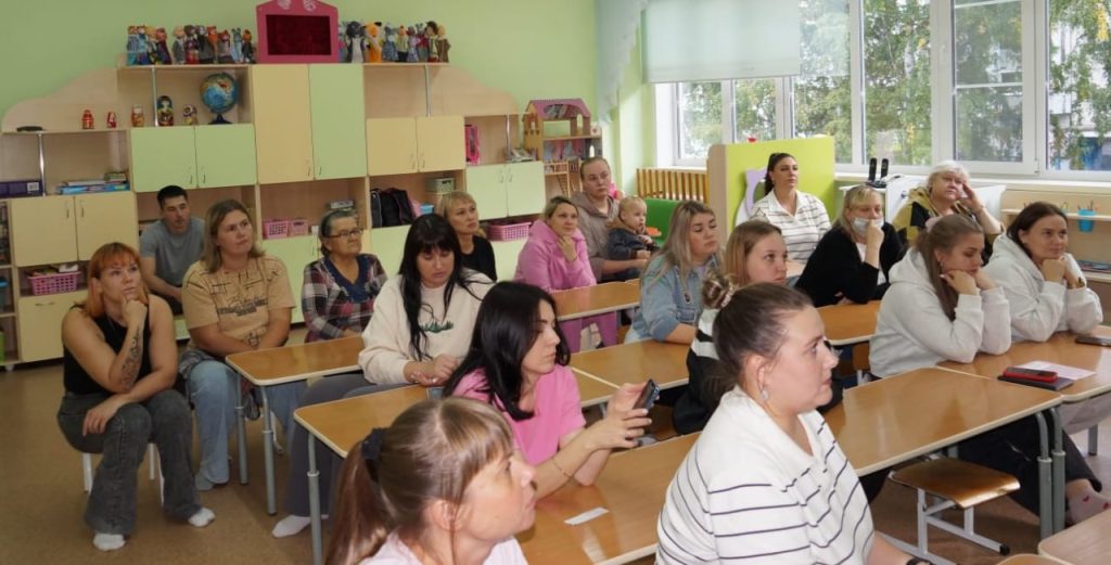 Собрание родителей в подготовительных группах дошкольных учреждений с представителями Центра тестирования ГТО города Кемерово