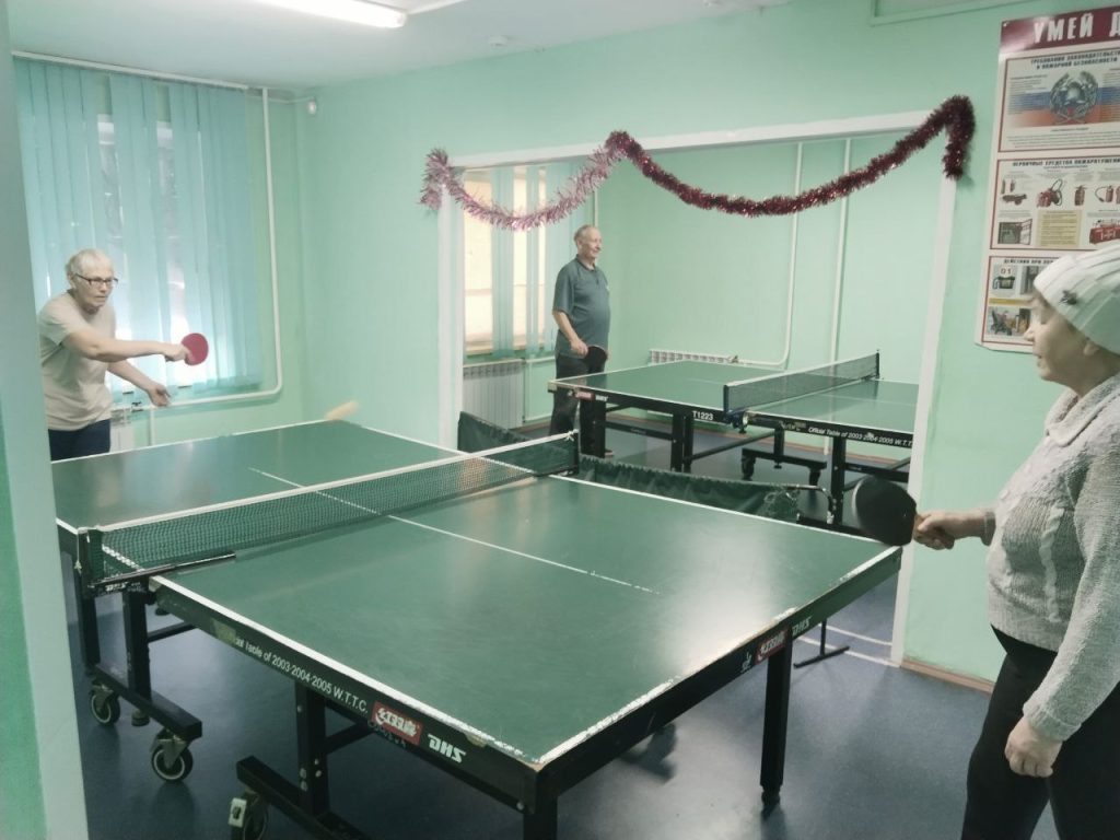 17 декабря 2025 года в клубе по месту жительства «Чибис» состоялся внутриклубный турнир по настольному теннису среди ветеранов
