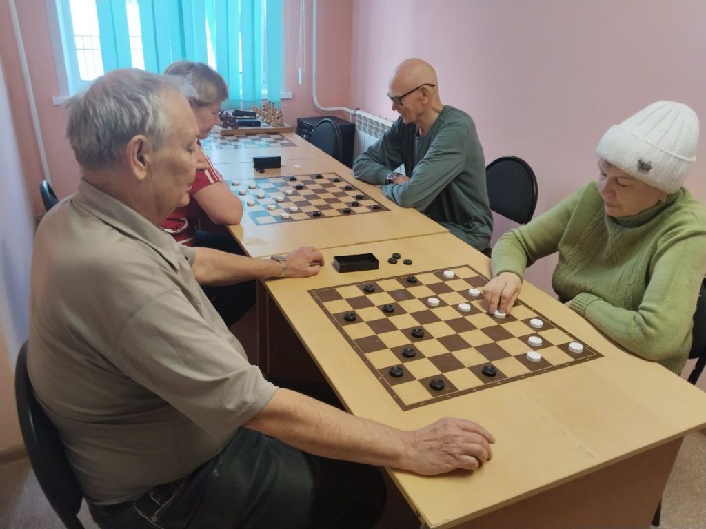 🎉 15 января 2026 года в клубе по месту жительства «Чибис» прошёл внутриклубный турнир по шашкам 🎉