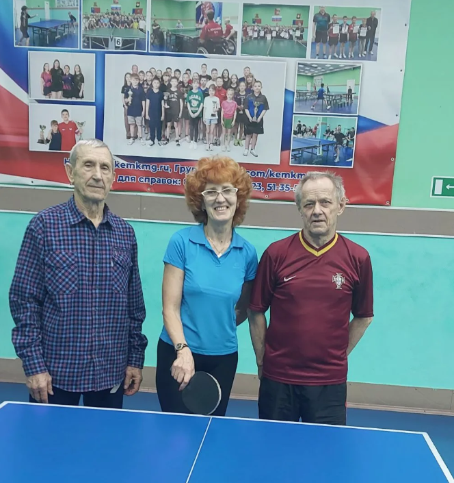 Клубы по месту жительства 🏓 20 марта 2026 года клуб по месту жительства «Союз» стал ареной захватывающих спортивных баталий! Настоящие энтузиасты спорта — мужчины старше 70 лет и представительницы прекрасного пола — сразились за звание лучшего в настольном теннисе