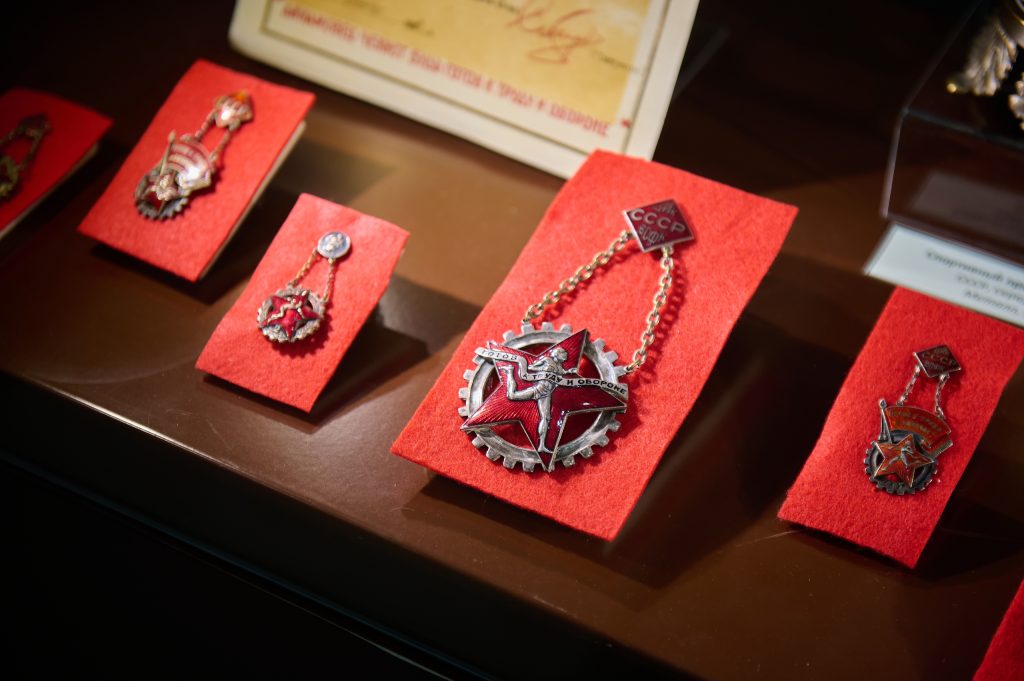 Выставка «95 лет ГТО» в Государственном музее спорта