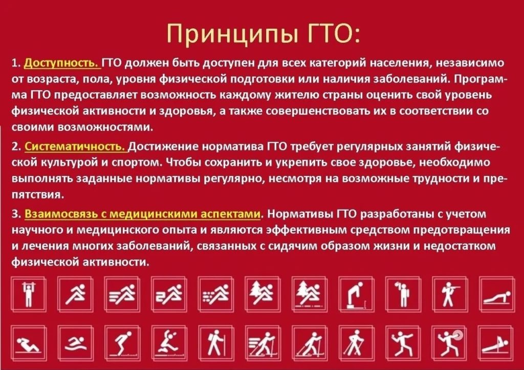Принципы ГТО