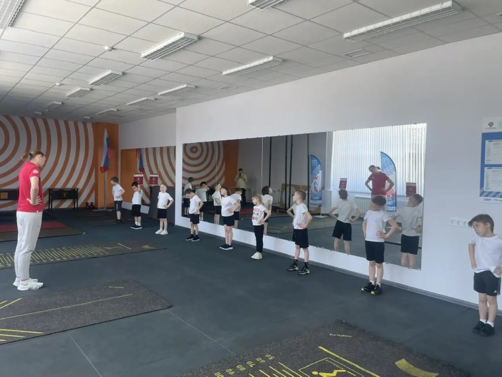 Воспитанники детского сада № 173 г. Кемерово приняли участие в выполнении нормативов Всероссийского физкультурно-спортивного комплекса «Готов к труду и обороне» (ГТО).