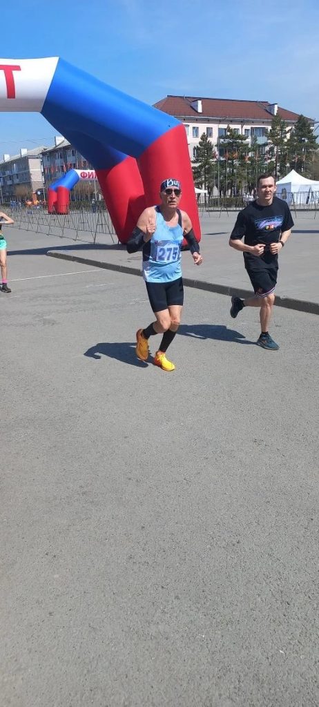 🏃‍♂️1 мая 2026 года в городе Белово состоялся традиционный «Кузбасский полумарафон памяти заслуженного работника физической культуры и спорта А. И. Ганьшина»🏃‍♀️