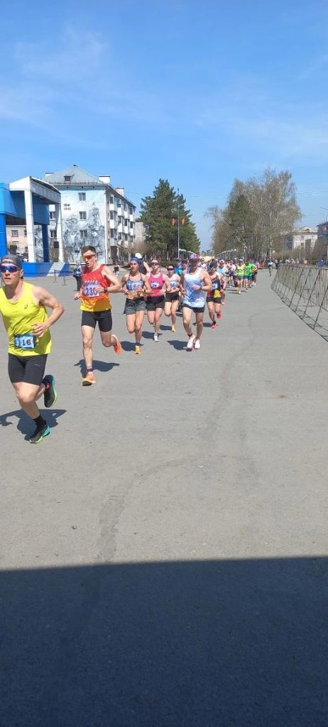 🏃‍♂️1 мая 2026 года в городе Белово состоялся традиционный «Кузбасский полумарафон памяти заслуженного работника физической культуры и спорта А. И. Ганьшина»🏃‍♀️