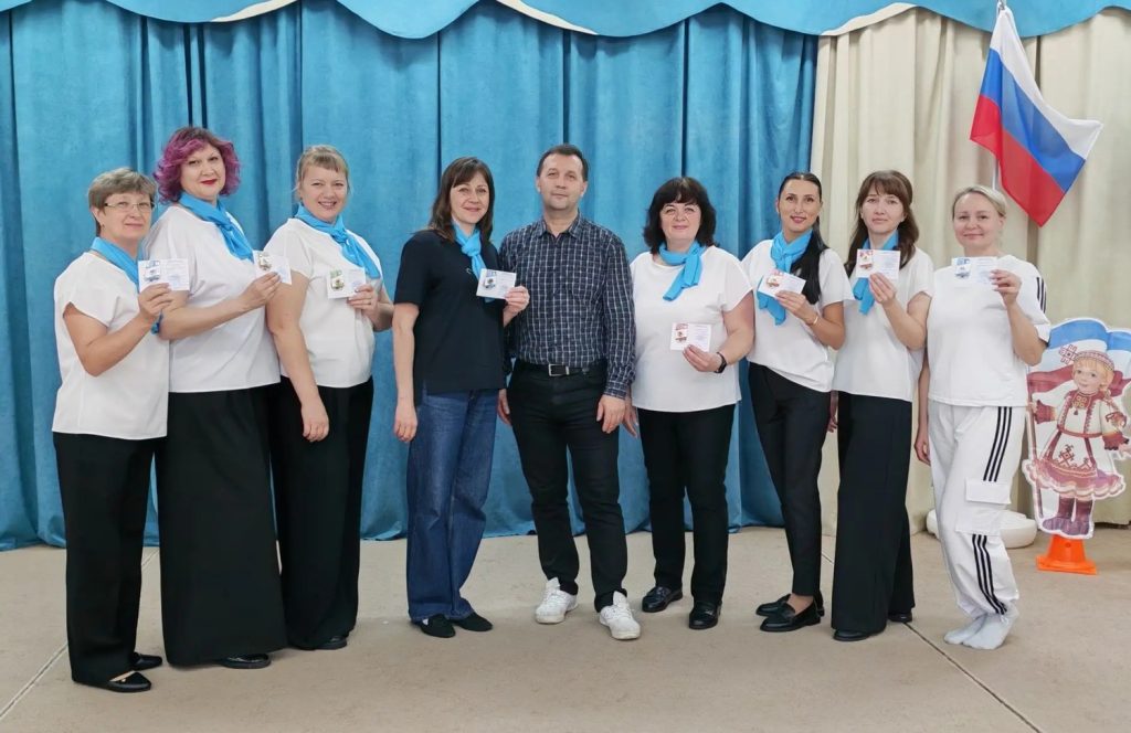 Награды ГТО воспитателям детского сада