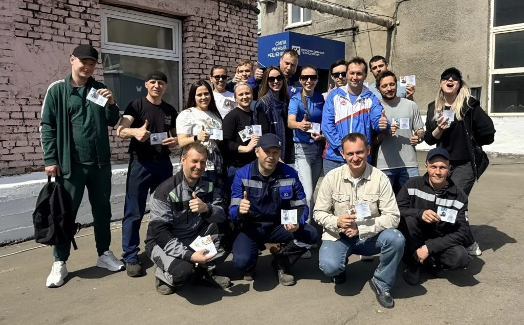 Значкисты ГТО в "Перспективных технологиях"