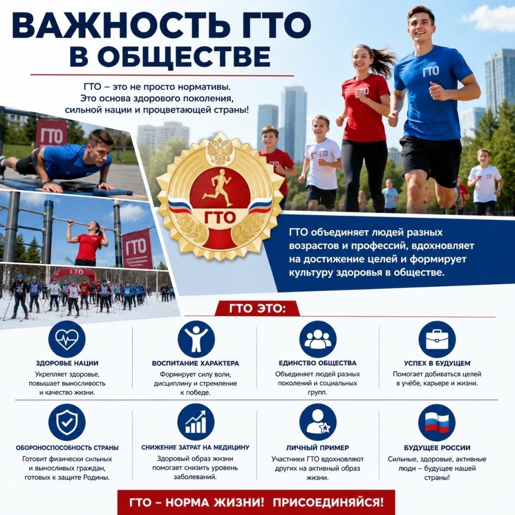 Важность ГТО в обществе