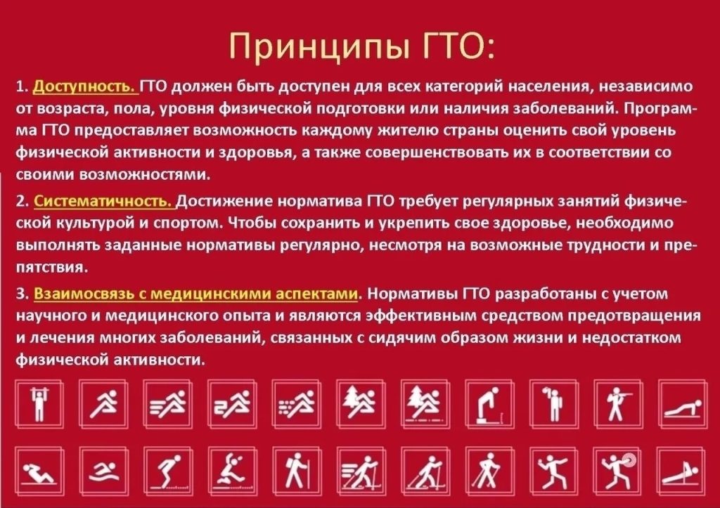 Принципы ГТО
